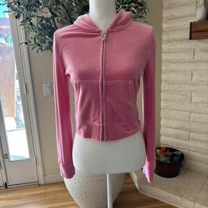 Juicy Couture Soft Pink Velour Jacket